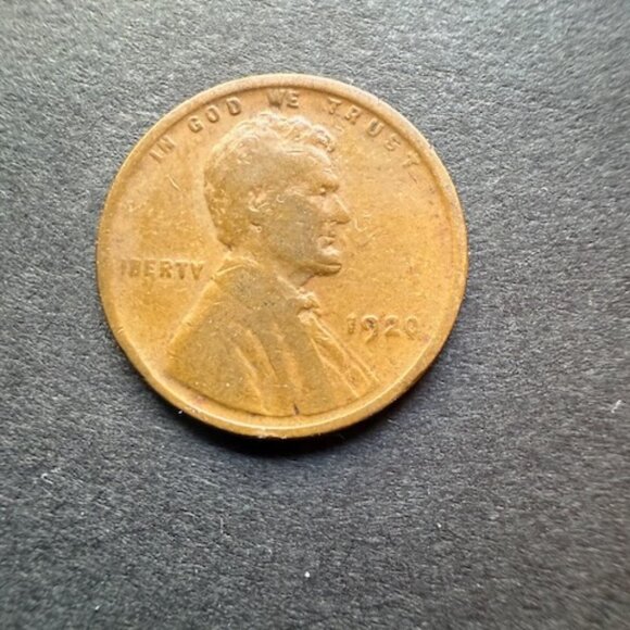 1920 1C Lincoln Wheat Cent Penny - Coin as Shown - average circulated - Picture 4 of 6